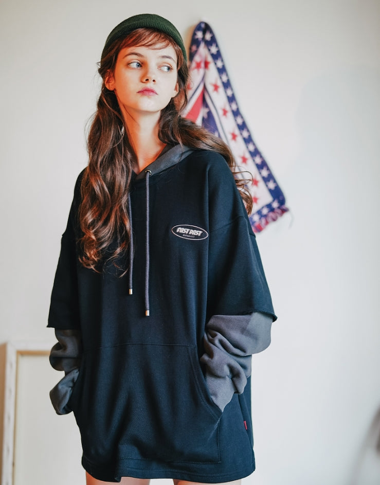 ダブルユーブイプロジェクト(WV PROJECT) TWO PATH HOODIE BLACK MJHD7299