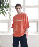マスノウン(MASSNOUN) SL LOGO TIE-DYE OVERSIZED T-SHIRTS MSNTS009-CR