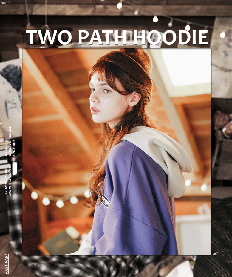 ダブルユーブイプロジェクト(WV PROJECT) TWO PATH HOODIE NAVY MJHD7299