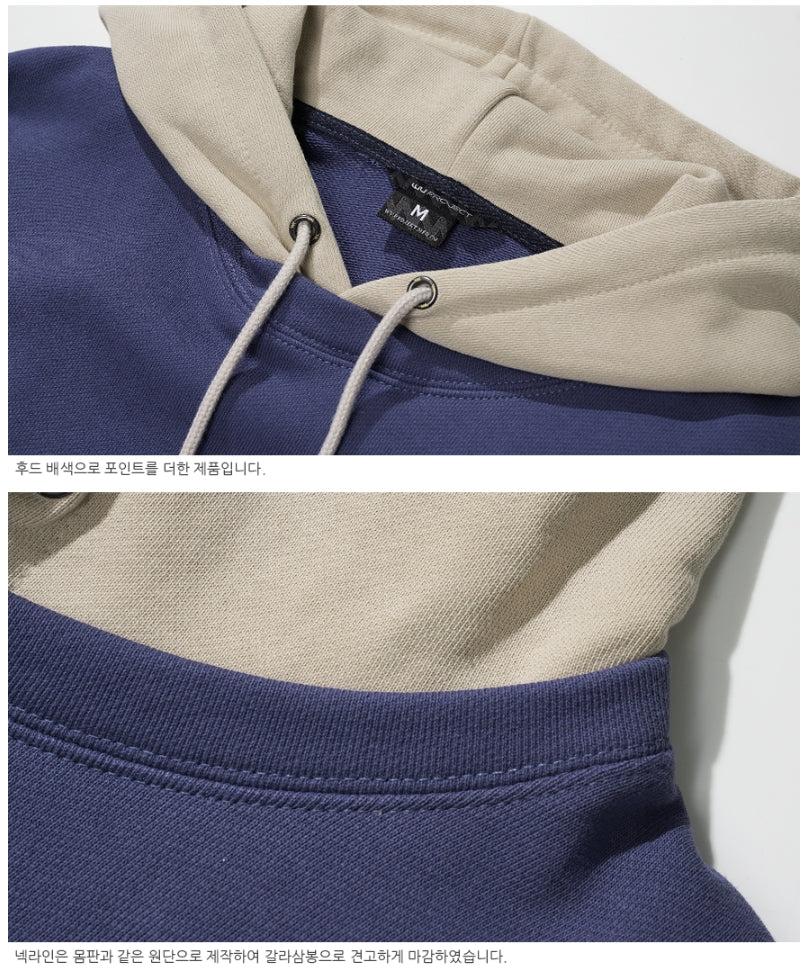 ダブルユーブイプロジェクト(WV PROJECT) TWO PATH HOODIE NAVY MJHD7299