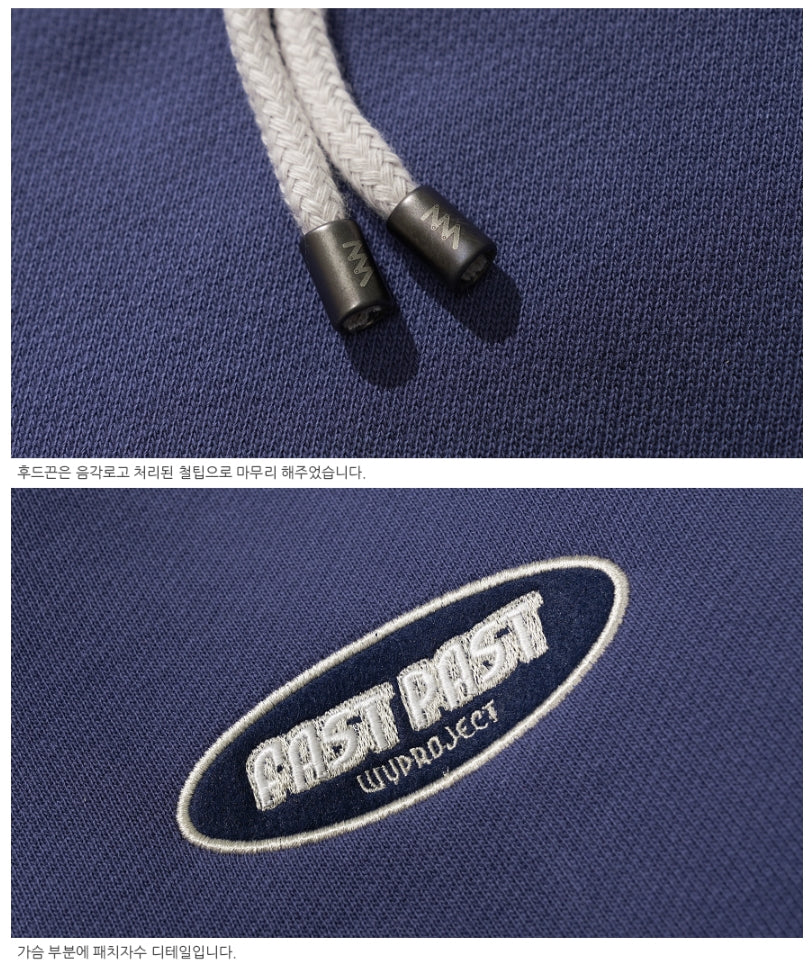 ダブルユーブイプロジェクト(WV PROJECT) TWO PATH HOODIE NAVY MJHD7299