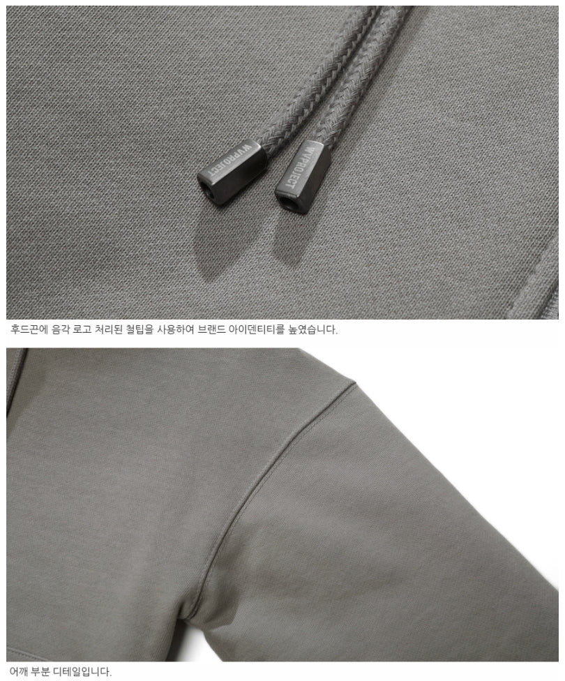 ダブルユーブイプロジェクト(WV PROJECT) VEINING ZIP-UP COCOA MJHD7307