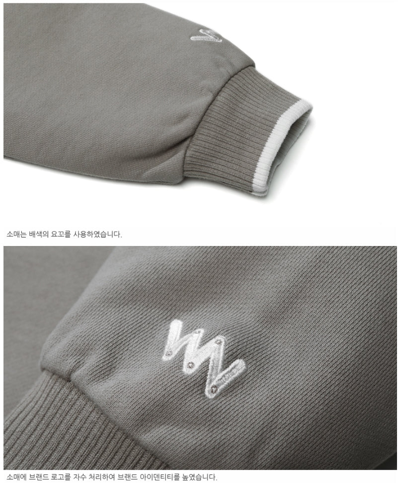 ダブルユーブイプロジェクト(WV PROJECT) VEINING ZIP-UP COCOA MJHD7307
