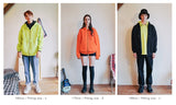ダブルユーブイプロジェクト(WV PROJECT) VEINING ZIP-UP LIGHTBEIGE MJHD7307