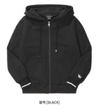 ダブルユーブイプロジェクト(WV PROJECT) VEINING ZIP-UP BLACK MJHD7307