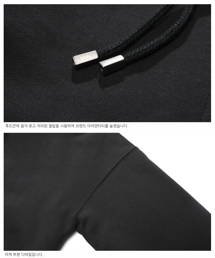 ダブルユーブイプロジェクト(WV PROJECT) VEINING ZIP-UP BLACK MJHD7307