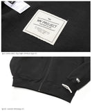 ダブルユーブイプロジェクト(WV PROJECT) VEINING ZIP-UP BLACK MJHD7307
