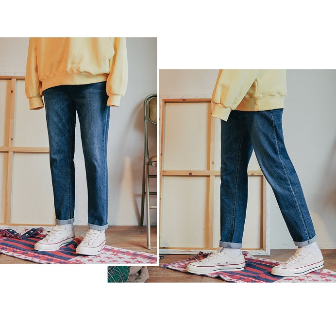 ダブルユーブイプロジェクト(WV PROJECT) RAINDROP DENIM PANTS BLUE CJLP7338