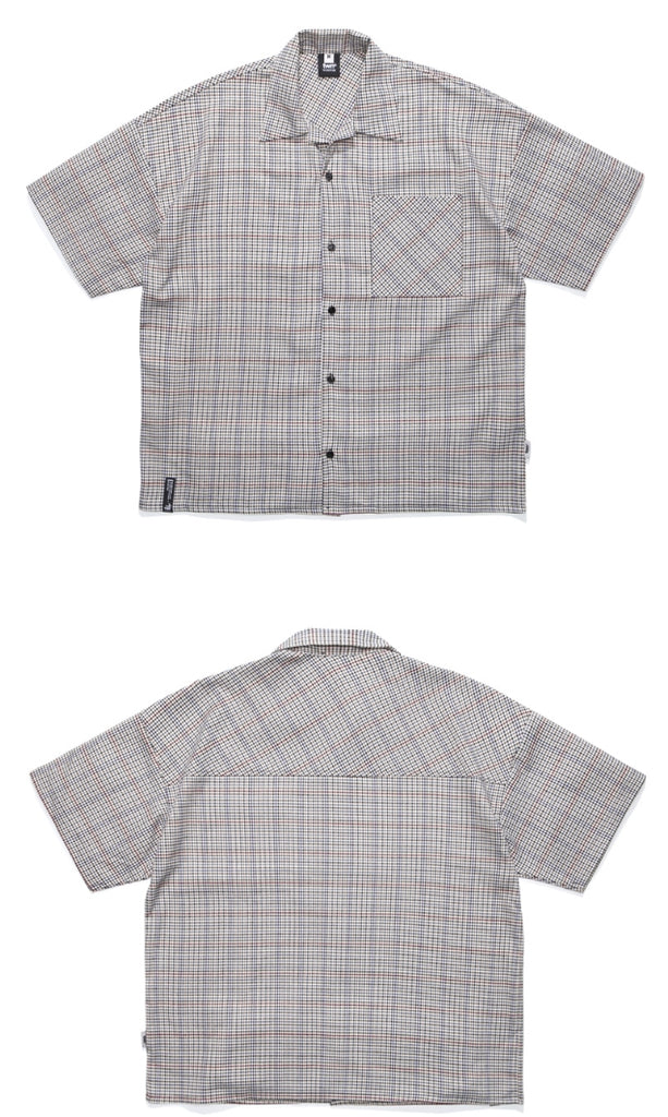 ティーダブリューエヌ(TWN) HOW CHECK SHORT SLEEVE SHIRTS (2color) YMSS3197
