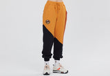 ロマンティッククラウン(ROMANTIC CROWN) COLOR BLOCK LOGO SWEAT PANTS_YELLOW