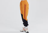 ロマンティッククラウン(ROMANTIC CROWN) COLOR BLOCK LOGO SWEAT PANTS_YELLOW