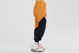 ロマンティッククラウン(ROMANTIC CROWN) COLOR BLOCK LOGO SWEAT PANTS_YELLOW