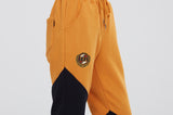ロマンティッククラウン(ROMANTIC CROWN) COLOR BLOCK LOGO SWEAT PANTS_YELLOW