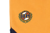 ロマンティッククラウン(ROMANTIC CROWN) COLOR BLOCK LOGO SWEAT PANTS_YELLOW