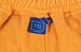 ロマンティッククラウン(ROMANTIC CROWN) COLOR BLOCK LOGO SWEAT PANTS_YELLOW