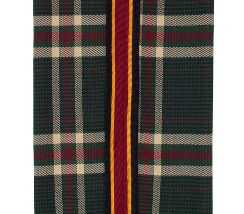 ロマンティッククラウン(ROMANTIC CROWN) OLD CHECK SLACKS_GREEN