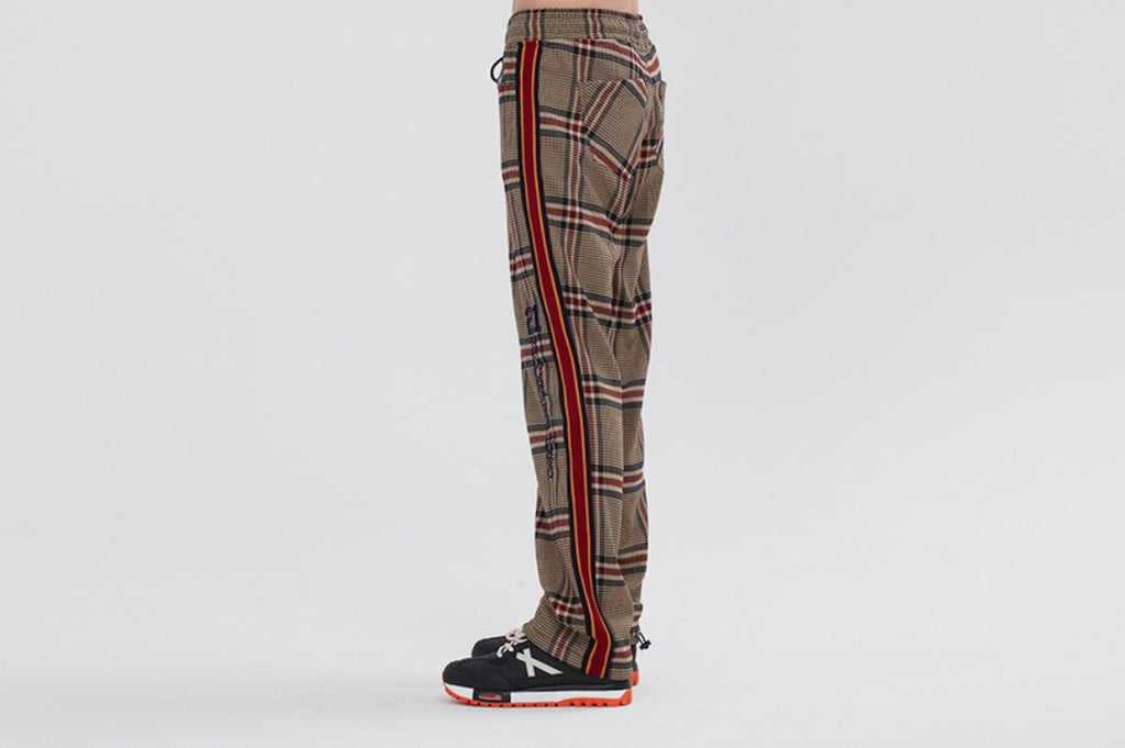 ロマンティッククラウン(ROMANTIC CROWN) OLD CHECK SLACKS_BEIGE