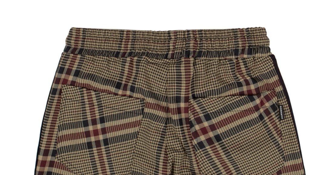 ロマンティッククラウン(ROMANTIC CROWN) OLD CHECK SLACKS_BEIGE