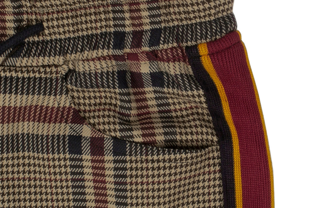ロマンティッククラウン(ROMANTIC CROWN) OLD CHECK SLACKS_BEIGE