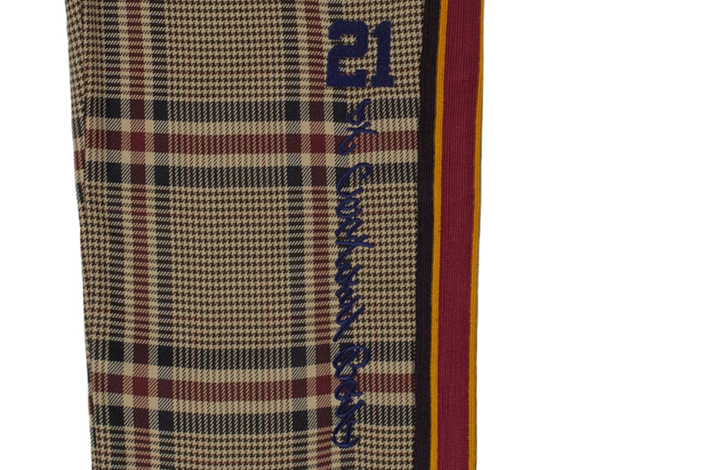 ロマンティッククラウン(ROMANTIC CROWN) OLD CHECK SLACKS_BEIGE