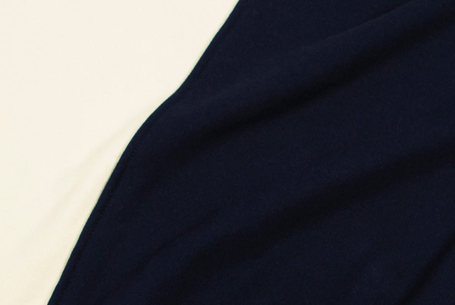 ロマンティッククラウン(ROMANTIC CROWN) COLOR BLOCK LOGO SWEATSHIRT_OATMEAL