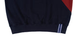 ロマンティッククラウン(ROMANTIC CROWN) COLOR BLOCK LOGO SWEATSHIRT_BURGUNDY
