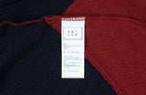 ロマンティッククラウン(ROMANTIC CROWN) COLOR BLOCK LOGO SWEATSHIRT_BURGUNDY