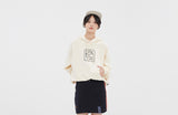 ロマンティッククラウン(ROMANTIC CROWN)RC BIG LOGO HOOD_OATMEAL