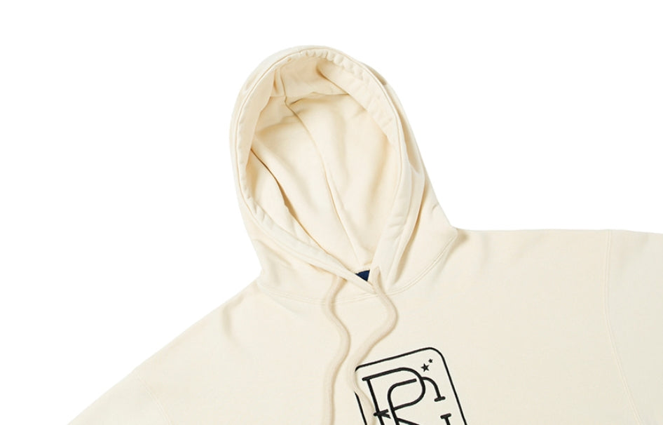 ロマンティッククラウン(ROMANTIC CROWN)RC BIG LOGO HOOD_OATMEAL
