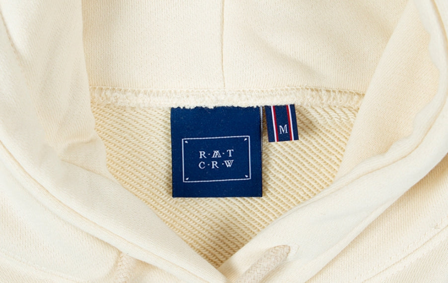 ロマンティッククラウン(ROMANTIC CROWN)RC BIG LOGO HOOD_OATMEAL