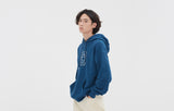 ロマンティッククラウン(ROMANTIC CROWN)RC BIG LOGO HOOD_BLUE