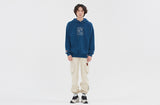 ロマンティッククラウン(ROMANTIC CROWN)RC BIG LOGO HOOD_BLUE