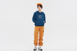 ロマンティッククラウン(ROMANTIC CROWN)RC BIG LOGO HOOD_BLUE