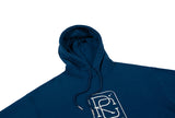 ロマンティッククラウン(ROMANTIC CROWN)RC BIG LOGO HOOD_BLUE