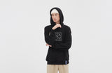 ロマンティッククラウン(ROMANTIC CROWN)RC BIG LOGO HOOD_BLACK