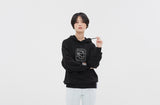 ロマンティッククラウン(ROMANTIC CROWN)RC BIG LOGO HOOD_BLACK