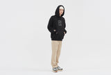 ロマンティッククラウン(ROMANTIC CROWN)RC BIG LOGO HOOD_BLACK