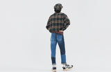 ロマンティッククラウン(ROMANTIC CROWN) OLD CHECK WIDE SHIRT_GREEN