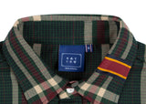 ロマンティッククラウン(ROMANTIC CROWN) OLD CHECK WIDE SHIRT_GREEN