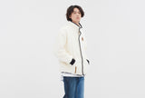 ロマンティッククラウン(ROMANTIC CROWN) BUTTON FLEECE JUMPER_OATMEAL