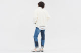ロマンティッククラウン(ROMANTIC CROWN) BUTTON FLEECE JUMPER_OATMEAL