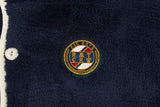 ロマンティッククラウン(ROMANTIC CROWN) BUTTON FLEECE JUMPER_NAVY