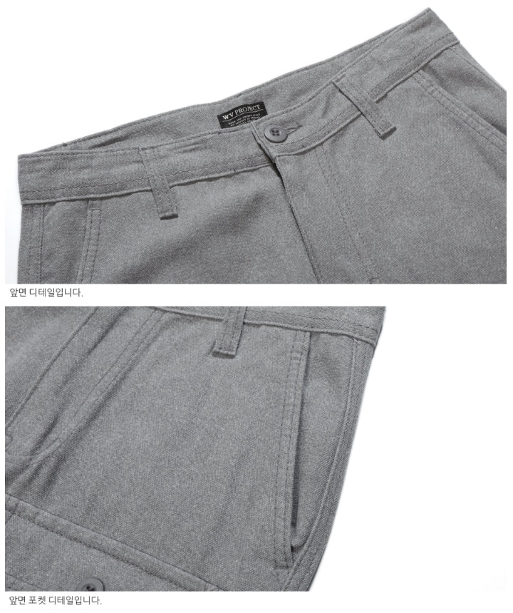 ダブルユーブイプロジェクト(WV PROJECT) WEST WIDE WORK PANTS GRAY CJLP7318