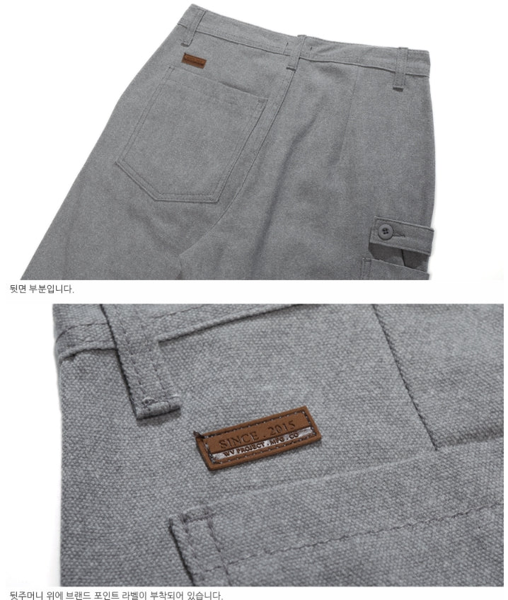 ダブルユーブイプロジェクト(WV PROJECT) WEST WIDE WORK PANTS GRAY CJLP7318