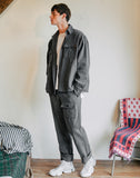 ダブルユーブイプロジェクト(WV PROJECT) WEST WIDE WORK PANTS CHARCOAL CJLP7318