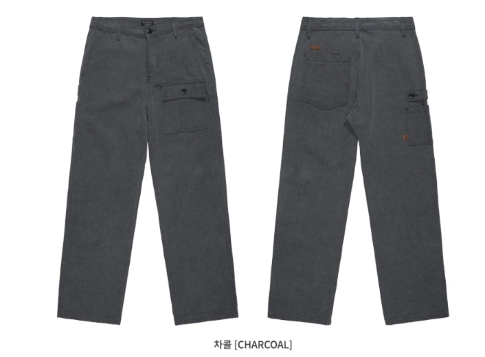 ダブルユーブイプロジェクト(WV PROJECT) WEST WIDE WORK PANTS CHARCOAL CJLP7318