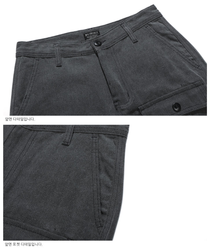 ダブルユーブイプロジェクト(WV PROJECT) WEST WIDE WORK PANTS CHARCOAL CJLP7318