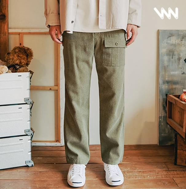 ダブルユーブイプロジェクト(WV PROJECT) WEST WIDE WORK PANTS OLIVE CJLP7318