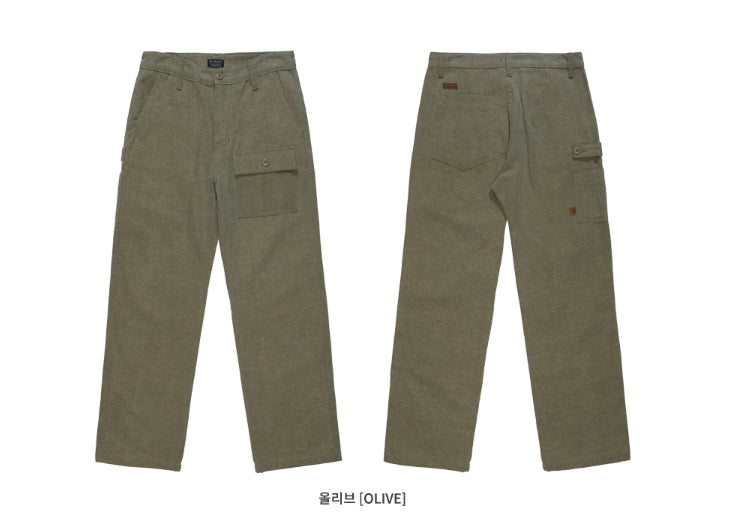 ダブルユーブイプロジェクト(WV PROJECT) WEST WIDE WORK PANTS OLIVE CJLP7318
