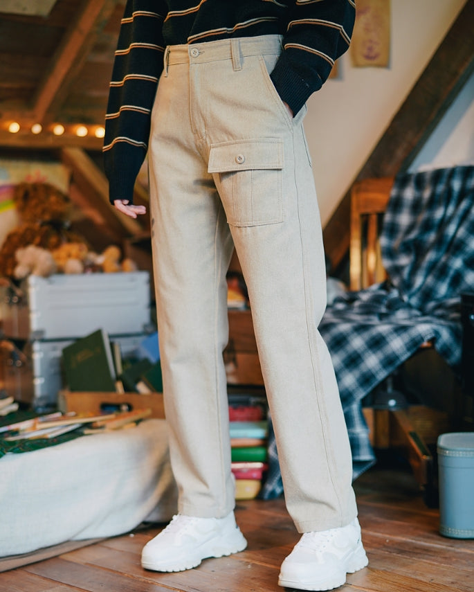 ダブルユーブイプロジェクト(WV PROJECT) WEST WIDE WORK PANTS BEIGE CJLP7318